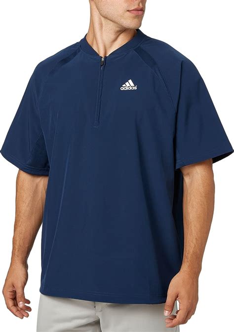 adidas men's triple stripe baseball jacket